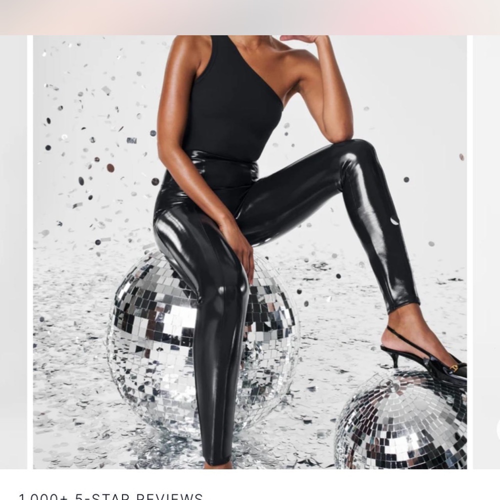 Black High-Shine Leggings